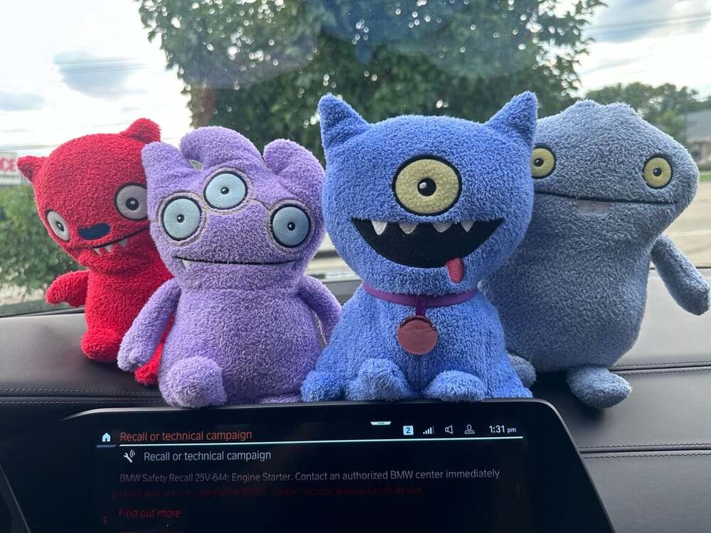 UglyDolls Plush Toy Lot Set of 4 Stuffed Animals